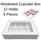 12 Hole 5X Cupcake Boxes Cupcakes Box